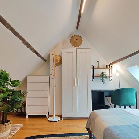 Art & Curiosity Cabinet Style Appartement With Paris View, Villa Des Ammonites Meudon Exteriör bild